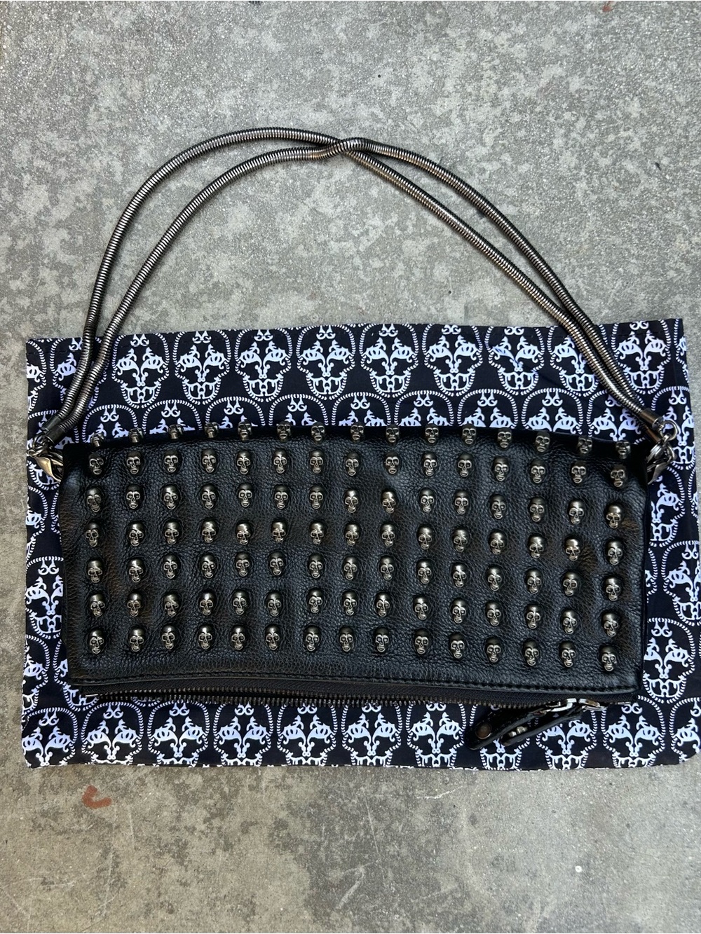 Rare Thomas Wylde Black Studded Shoulder Bag